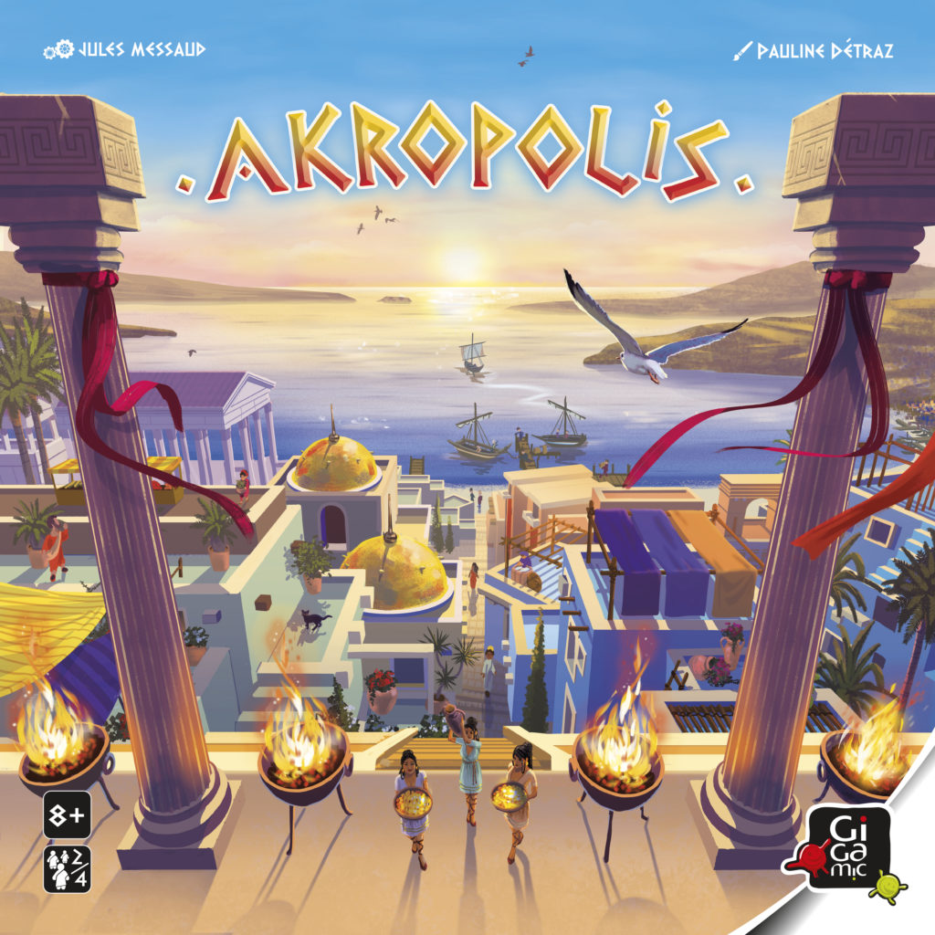 Akropolis Board Game - Getty Museum Store